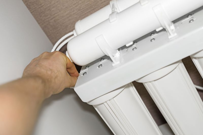 Water Softener System Installation Site